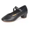 Sapatos de dança femininos em prata, sapatos de dança latina para adultos, sapatos de square dance, sapatos de dança com sola macia, sapatos de salto único femininos, sapatos de performance