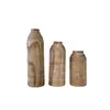 Jarrón de Madera Maciza con Flores Secas de Madera y Aromaterapia para la Sala de Estar, Casa de Campo Pastoral, Decoración Creativa para el Hogar Estilo Japonés