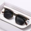 Gafas de Sol Polarizadas para Exteriores de Alta Apariencia, Mismo Estilo que las Celebridades de Internet, Protección UV, Gafas de Sol Cuadradas de Moda Tendencia, Se Pueden Personalizar con Lentes Graduados