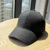 Gorra de béisbol de lana simple estilo coreano bordada con letras, gorra versátil para pareja, ala ancha, estiliza el rostro, gorra de mujer de moda