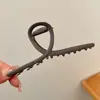 Presilha de Cabelo de Acrílico Tubarão de Verão Inspirada em Celebridades, Presilha de Garra Grande para Mulheres, Acessório de Cabelo para Coque Despojado, Presilha Essencial para Cabelos Grossos