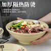 Tigela de Melamina Fulai Loja de Macarrão Comercial Tigela Especial para Ramen de Carne Tigela de Sopa Quente Picante Louça de Porcelana Tigela Balde