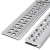 Tira de Esquina de Aleación de Aluminio para Azulejo y Pintura de Látex para Esquinas de Pared, Tira de Borde Invisible de Metal para Prevenir Grietas, Tira de Esquina