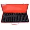 1/2 polegada 35 peças de soquete pneumático conjunto completo DT Conjunto de soquetes longos e curtos soquete pneumático 27 peças soquete pequeno para pistola de ar