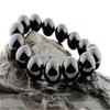 Suministro Directo de Fábrica pulsera de ágata negro 6-20MM puesto de lugar escénico transmisión en vivo venta caliente pulsera de ágata negro Wu Jinyao
