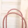 Bolso Tejido a Mano de Color Sólido, Nuevo, Elegante y Sencillo, de Gran Capacidad, Bolso Tote de PVC de Alta Calidad, Versátil para el Viaje Diario