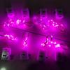 Luces de cadena de cobre LED caja de pila de botón luces caja de regalo de flores de pastel luz de cobre luces pequeñas luces de estrella