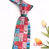 Corbata Estampada para Hombre Ler Estilo Europeo y Americano Corbata Floral de 8 cm Versión Coreana Caballo de Dibujos Animados Corbata para Novio de Boda Fabricante