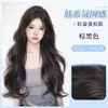 Peruca leve de uma peça, modelo novo, aplique de cabelo ondulado grande e realista, em camadas e volumoso, adiciona volume ao cabelo, realista e fácil de usar