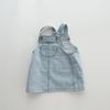 Ins Ropa Coreana para Niños Falda de Tirantes Primavera 2025 Nuevo Estilo Niñas Pequeñas y Medianas Falda para Bebé Falda de Mezclilla para Niña Linda