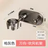 Soporte para Secador de Pelo Montado en Pared Soporte para Secador de Pelo Libera las Manos Baño Hogar Colgador Eléctrico para Secador de Pelo
