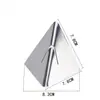 Placa de Número de Mesa Sólida de Acero Inoxidable Soporte para Platos de Comida de Buffet Soporte para Tarjeta de Menú de Hotel Soporte para Tarjeta de Mesa Estante para Menús Tarjeta de Mesa