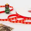 Cinta Navideña de 1 cm Cinta para Envolver Regalos Cinta de Terciopelo Ramo Lazo DIY Cuerda para Decoración de Pasteles