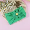 Diadema de Flor de Cinco Pétalos de Color Sólido de Amazon Diadema Elástica de Nylon para Bebé Accesorio para el Cabello Tejido Delgado Transpirable Protección de la Fontanela