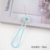 Cordón para teléfono móvil de flor de cristal con diamantes de imitación DIY cuerda antipérdida silicona para mujer colgante de llave para memoria USB color degradado cuerda de mano