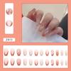 Drill wear armor gelo cor transparente flash Diamond 24 unhas postiças boxed terminado por atacado comprimidos de manicure de alta qualidade