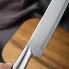 Cuchillo de Cocina para el Hogar, Cuchillo Ultra-Afilado para Rebanar y Cortar Carne, Cuchillo Multiusos, Cuchillo de Chef, Cuchillo para Rebanar de Acero Inoxidable, Cuchillo Afilado para Cortar Carne