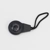 Lanyard para Caminhada ao Ar Livre, Viagem, Acampamento, Puxador de Zíper, Bússola Portátil com Termômetro e Pingente de Corda