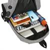 Mochila para Hombre de Gran Capacidad Bolsa para Computadora de 15.6 pulgadas Mochila de Negocios Juego de Tres Piezas Mochila Escolar para Estudiantes de Secundaria para Mujer Transfronteriza