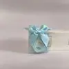 8*10/13*18/17*23 em estoque bolsa de malha transparente laço chanfrado bolsa de presente decorativa bolsa de presente criativa