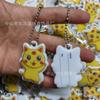 Exportado para a Coreia Chaveiro de Esponja de PVC, Pingente Dupla Face de Algodão Espumado, Pingente Dupla Face de Alta Espuma, Pingente de Bolsa