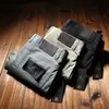 Pantalones casuales rectos ajustados de microelástico de cinco bolsillos para hombre, finos, de suministro para clientes, Tencel de lyocell, para primavera y verano, combinan con todo, cómodos
