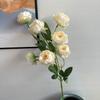 Flor artificial de peonía exquisita de 7 cabezas para bodas, hotel, techo de seda, flores de seda, decoración de fondo para fotografía, lote de flores falsas