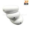 Venta Directa Xinrui Esmerilado eva Oval Baño Algodón Perforado Palo de Madera eva Cabezal de Cepillo de Baño Esponja de Baño Suministros