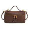 Bolso de mano de color block de nicho estilo coreano para mujer, nuevo y moderno 2026, bolso pequeño cuadrado de lujo ligero para hombro y cruzado