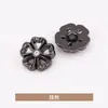 Botón de Diamante de Girasol Botón de Metal Botón de Camisa Botón de Suéter Botón Tejido Botón Botón Botón Button Jinda
