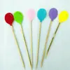 Decoración para hornear pasteles con polvo de oro de color frío Flor de estrella Multi-Amor Tarjeta de papel Enchufe