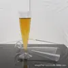 Exclusivo transfronterizo 4. Vaso de champán desechable de 5 oz (150 ml), copa de plástico para champán, copa de champán, copa de cóctel para fiesta de banquete