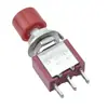 Interruptor de Botón Leniu Technology PS-102 con HAt Tipo Botón de Reinicio de Tres Pines 250V3A Interruptor de Botón