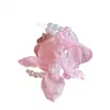 Pendientes de Flor de Perla Estilo Resort para Mujer, Diseño de Nicho Primaveral, Pendientes de Alta Gama con Temperamento Elegante y Estilo Exagerado