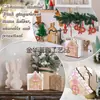 Servilletero de Navidad, nuevo producto navideño, portapañuelos de mesa de madera, decoración de portapañuelos con forma de árbol de Navidad