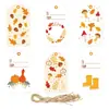 Nuevas etiquetas para cajas de regalo de fiesta de Acción de Gracias transfronterizas, etiquetas colgantes decorativas para el festival de la cosecha de otoño