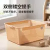 Cesta de almacenamiento para juguetes infantiles, cubo de almacenamiento antibacteriano de PP engrosado, caja de almacenamiento ventilada para clasificar y organizar muñecas y libros ilustrados para uso doméstico