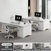 Combinación Personalizada de Escritorio y Silla de Oficina, Estación de Trabajo para Personal, Escritorio Ejecutivo Moderno Simple, Escritorio para Computadora, Escritorio para Escribir, Mesa de Trabajo