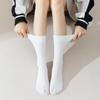 Calcetines de presión ajustados para mujer, primavera y otoño, calcetines por encima de la rodilla, estilo británico universitario, cálidos, para otoño.