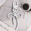 Nuevo Llavero de Lazo de Color Caramelo Llavero Color Dopamina Colgante Ins Lindo Accesorio para Bolso de Chica