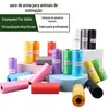 Conjunto Dispensador de Sacos de Lixo para Pets Impresso Caixa de Armazenamento de Sacos para Banheiro de Cachorro