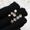 Novo Produto Diamante para Nail Art Estrela do Mar Gorda de 6mm Cristal Dongzhou Diamante de Fundo Pontiagudo Estrela de Cinco Pontas com Formato Especial Joia para Nail Art Estilo Quente de Celebridade da Internet