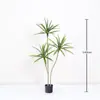 Estilo de Lujo Ligero Planta Verde Simulada Madera Milenaria Árbol Falso en Maceta Decoraciones de Pie para Interior Sala de Estar Planta Biónica Paisajismo