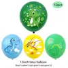 Globos Impresos Lindos Set de Globos de Dinosaurio Globos de Decoración para Fiesta de Cumpleaños de Niños Globos de Arreglo de Atmósfera para Eventos