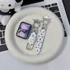 Correa de metal con incrustaciones de diamantes de gato KT adecuada para Xiaomi Mi Band 9 Pro, 8 Pro, Redmi 6/5/4 pulsera de reloj para mujer