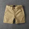 Shorts Casuais Finos de Verão 2026 para Homens, Calças Retas Slim de Três Quartos, Calças de Quatro Quartos Levemente Modernas, Respiráveis Estilo Japonês