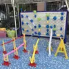Área de Areia e Água para Jardim de Infância Jogos de Brincar na Água Acessórios de Suporte de Parede com Tubo para Piscina de Areia Infantil ao Ar Livre Brinquedos de Brincar na Água para Exploração