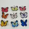 Adornos de Mariposa Tridimensional Simulada para Bodas, Flores Decorativas de Estilo Antiguo, Cabezas de Flor para Pasadores DIY, Decoración del Hogar al por Mayor