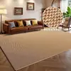 Felpudo de Entrada Estilo Sencillo de Gama Alta Juta Sintética Decoración de Sala de Estar Alfombra para Mesa de Café Sofá Alfombra de Mesita de Noche Alfombra para Mirador