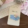 2025 Dibujos Animados Versión Coreana Dulce Encaje Lazo Pasador de Pelo Infantil Tela Linda Pinza Lateral para el Cabello Pinza Lateral para el Flequillo